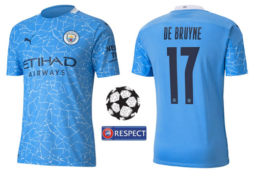 Manchester City 2020-2021 Home UCL - De Bruyne 17