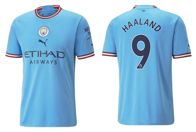Manchester City 2022-2023 Home - Haaland 9