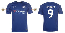 將圖片載入圖庫檢視器 FC Chelsea 2017-2018 Home PL - Morata 9