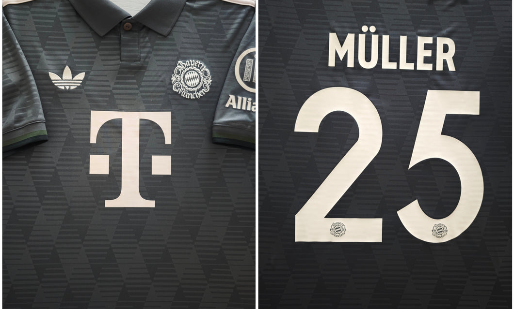FC Bayern Sondertrikot Wiesn 2024 - Müller 25