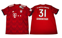 將圖片載入圖庫檢視器 FC Bayern 2018-2019 Home Autogramm Signiert - Schweinsteiger 7