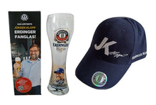 Laden Sie das Bild in den Galerie-Viewer, Erdinger Fan Cap + Weißbierglas Jürgen Klopp I Limited Edition