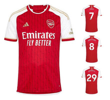 將圖片載入圖庫檢視器 FC Arsenal 2023-2024 Home + Spielernummer I Mein Name