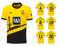 Load image into Gallery viewer, Borussia Dortmund 2023-2024 Home + Spielernummer