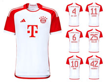 將圖片載入圖庫檢視器 FC Bayern 2023-2024 Home + Spielernummer