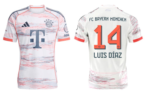 FC Bayern 2025-2026 Away - Luis Diaz 14