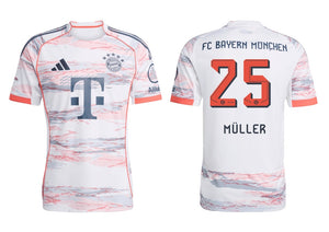 FC Bayern 2025-2026 Away - Müller 25