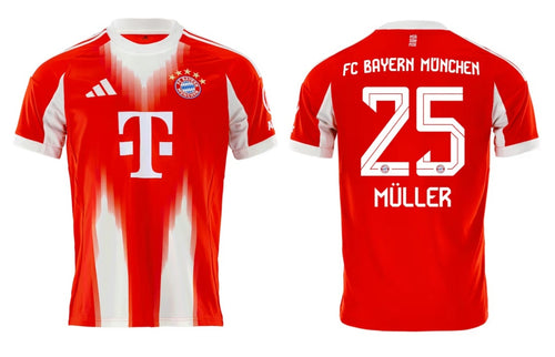 FC Bayern 2025-2026 Home - Müller 25