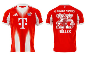 FC Bayern 2025-2026 Home - Müller 25 Sonderflock