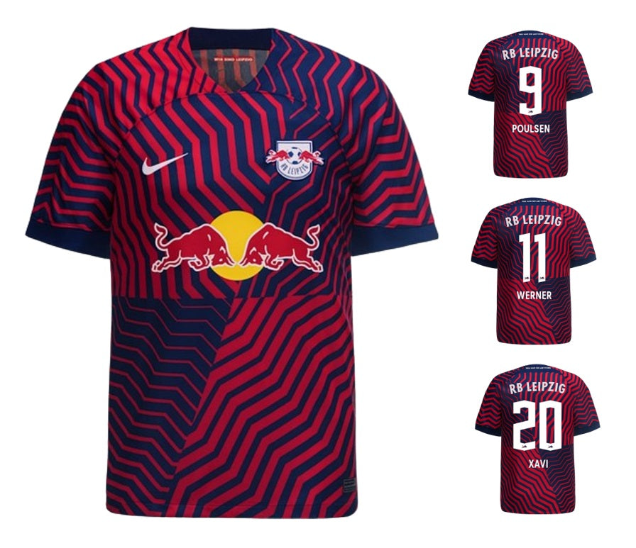 RB Leipzig 2023-2024 Away + Spielernummer