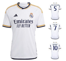 將圖片載入圖庫檢視器 Real Madrid 2023-2024 Home + Spielernummer