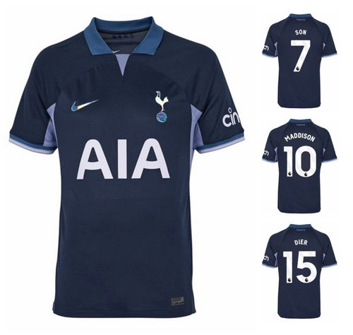 Tottenham Hotspur 2023-2024 Away + Spielernummer I Mein Name