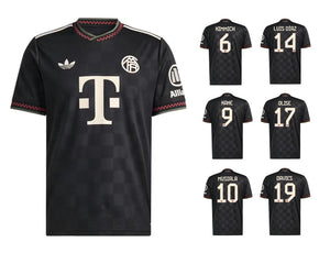 FC Bayern 2025-2026 Third + Spielernummer