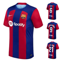 Charger l&#39;image dans la galerie, FC Barcelona 2023-2024 Home + Spielernummer