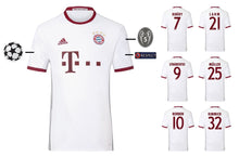 將圖片載入圖庫檢視器 FC Bayern 2016-2017 Third UCL + Spielernummer