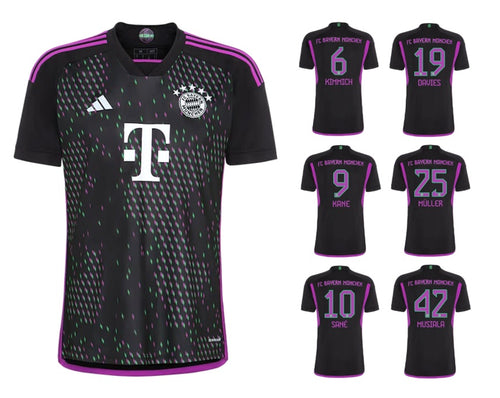 FC Bayern 2023-2024 Away + Spielernummer