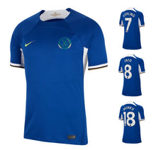 Cargar imagen en el visor de la galería, FC Chelsea 2023-2024 Home + Spielernummer I Mein Name