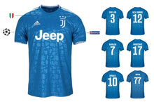 Load image into Gallery viewer, Juventus Turin 2019-2020 Third UCL + Spielernummer