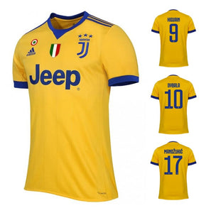 Juventus Turin 2017-2018 Away + Spielernummer