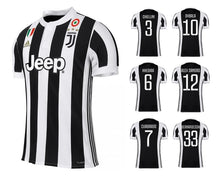 Cargar imagen en el visor de la galería, Juventus Turin 2017-2018 Home + Spielernummer