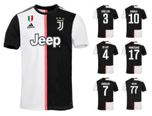 將圖片載入圖庫檢視器 Juventus Turin 2019-2020 Home + Spielernummer