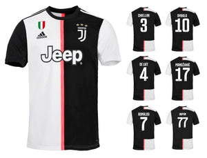 Juventus Turin 2019-2020 Home + Spielernummer