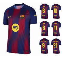 將圖片載入圖庫檢視器 Herren FC Barcelona 2025-2026 Home LaLiga + Spielernummer