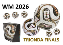 將圖片載入圖庫檢視器 Fussball Adidas TRIONDA FINALS WM 2026 Mini Replica OMB