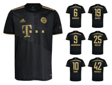 Laden Sie das Bild in den Galerie-Viewer, FC Bayern 2021-2022 Away + Spielernummer