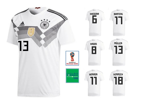 DFB WM 2018 Home + Spielernummer