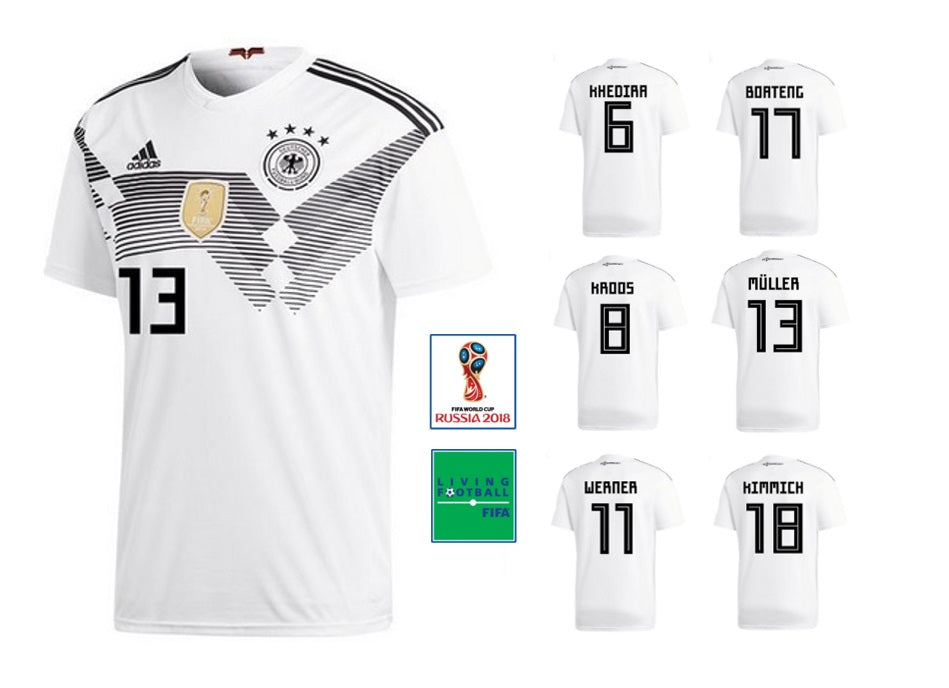 DFB WM 2018 Home + Spielernummer