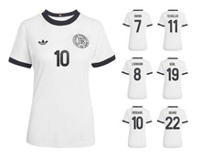 Cargar imagen en el visor de la galería, DFB Frauen Sondertrikot 125 Jahre Blau 2025 + Spielernummer