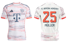 Laden Sie das Bild in den Galerie-Viewer, FC Bayern 2025-2026 Away + Spielernummer
