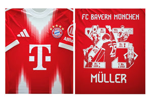 FC Bayern 2025-2026 Home - Müller 25 Sonderflock