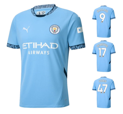 Manchester City 2024-2025 Home + Spielernummer