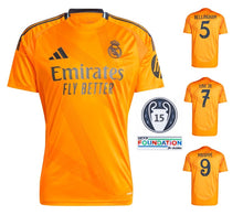 Cargar imagen en el visor de la galería, Real Madrid 2024-2025 Away UCL + Spielernummer