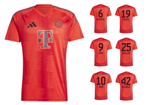 FC Bayern 2024-2025 Home + Spielernummer