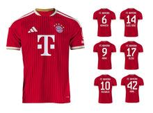 Laden Sie das Bild in den Galerie-Viewer, FC Bayern 2026-2027 Home + Spielernummer