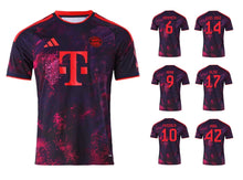 Laden Sie das Bild in den Galerie-Viewer, FC Bayern 2026-2027 Third + Spielernummer