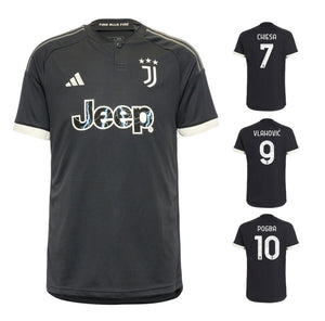 Juventus Turin 2023-2024 Third + Spielernummer