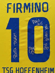 TSG 1899 Hoffenheim 2014-2015 Away match prepared - Firmino 10 * SIGNIERT