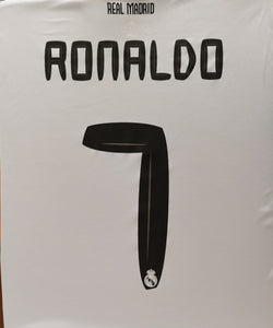 Real Madrid 2010-2011 Home Liga - Ronaldo 7