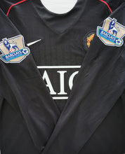 Cargar imagen en el visor de la galería, Manchester United 2007-2008 Away PL Langarm - Ronaldo 7