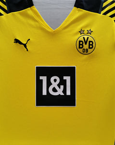 Borussia Dortmund 2021-2022 Home BL Signiert - Haaland 9