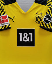 Load image into Gallery viewer, Borussia Dortmund 2021-2022 Home BL Signiert - Haaland 9