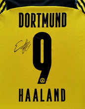 Charger l&#39;image dans la galerie, Borussia Dortmund 2021-2022 Home BL Signiert - Haaland 9