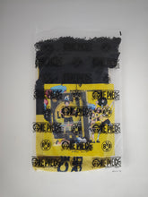 將圖片載入圖庫檢視器 ONE PIECE &amp; BVB Dortmund Promo Goodie Bag Card Monkey.D.Luffy | Scarf Sticker