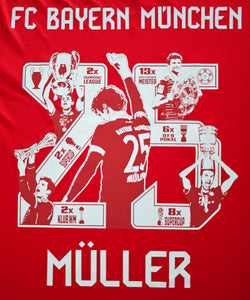 FC Bayern 2025-2026 Home - Müller 25 Sonderflock
