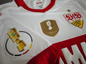 VfB Stuttgart 2024-2025 Home DFB-Pokal Finale Berlin + Spielernummer