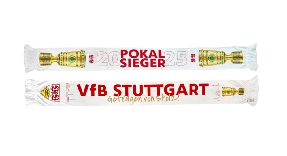 Schal VfB Stuttgart DFB Pokalsieger 2025 - Getragen aus Stolz